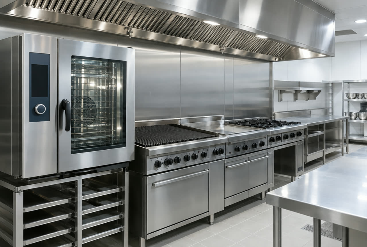 Restaurants and commercial kitchens: example of dry ice cleaning