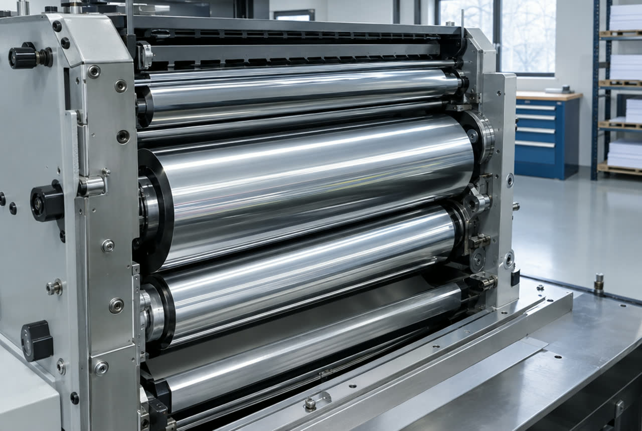Printing and packaging: example of dry ice cleaning